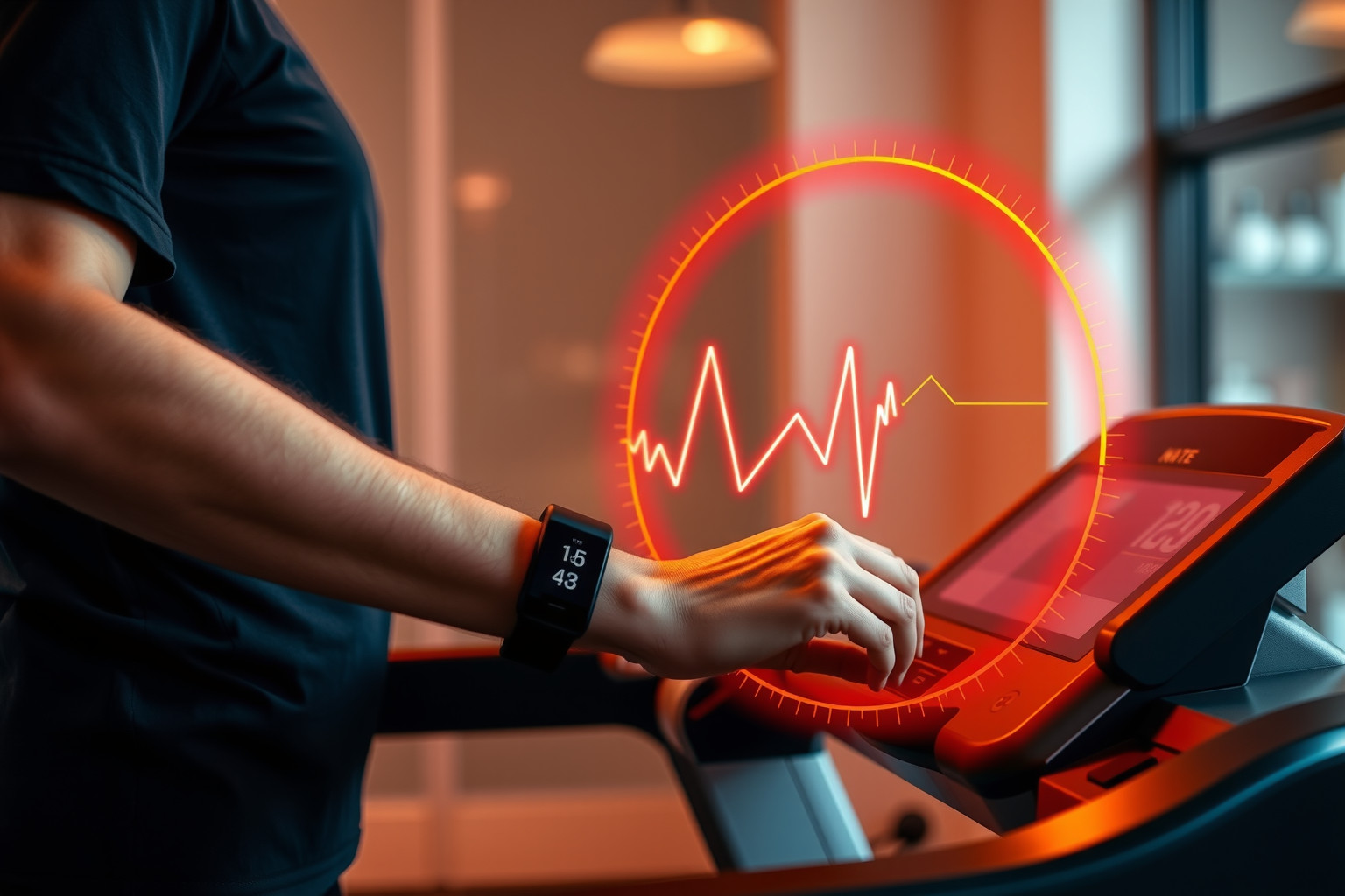 A pulzus figyelése optimalizálja a zsírégető mini futógép edzést.