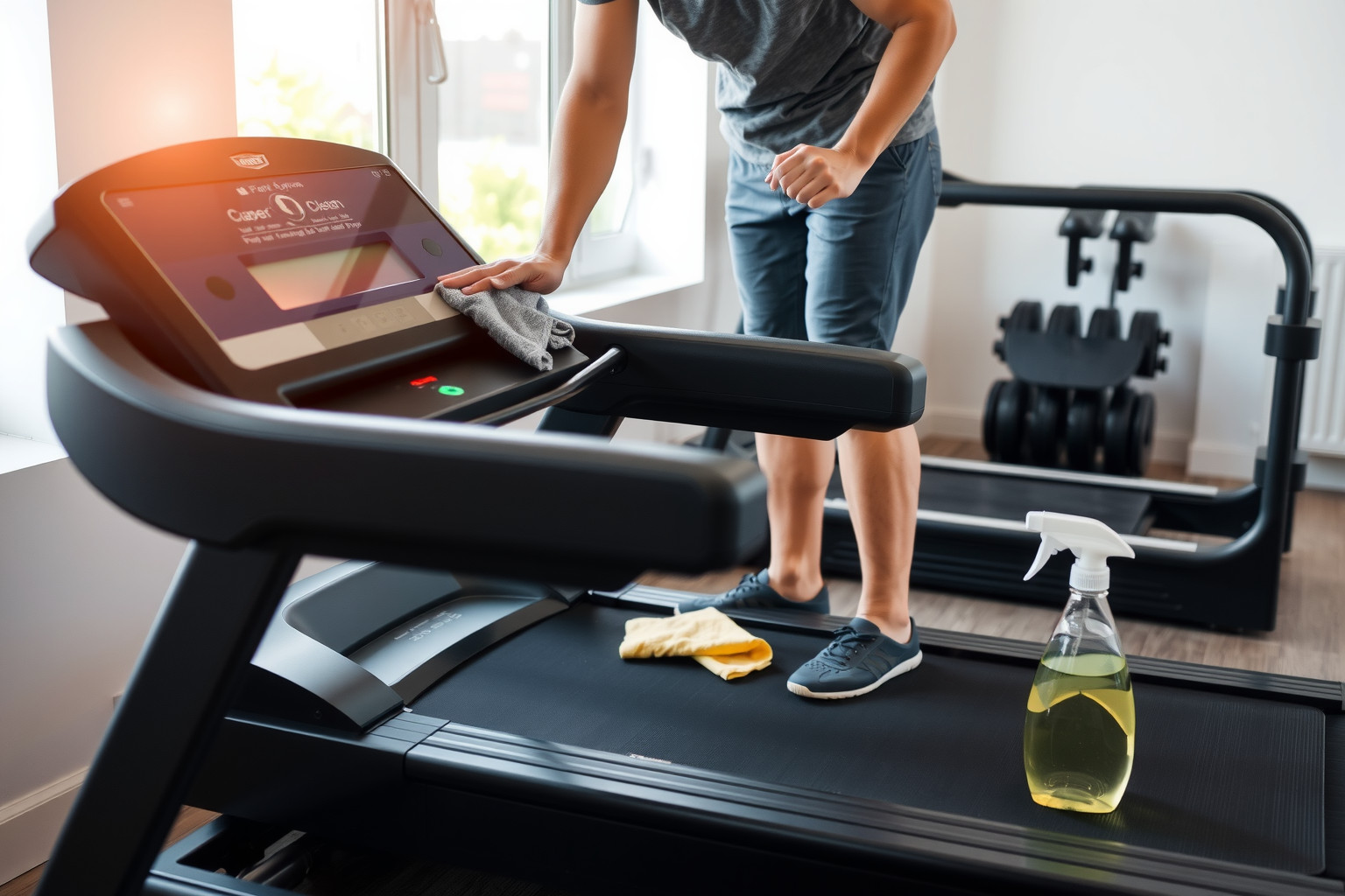 A mini futógép rendszeres tisztítása meghosszabbítja élettartamát.