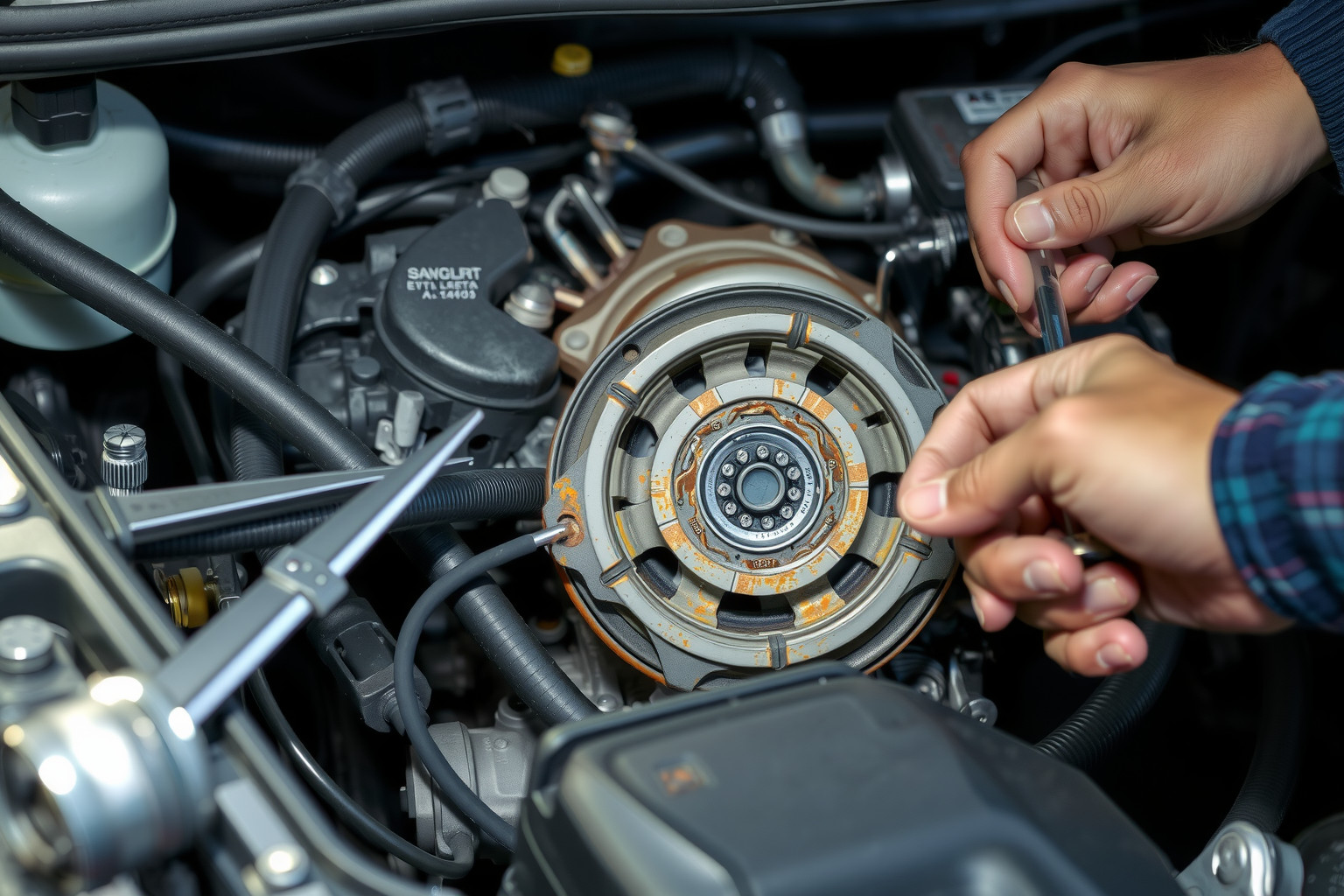 A motor rángatása gyakori hiba a kuplung bowden miatt.