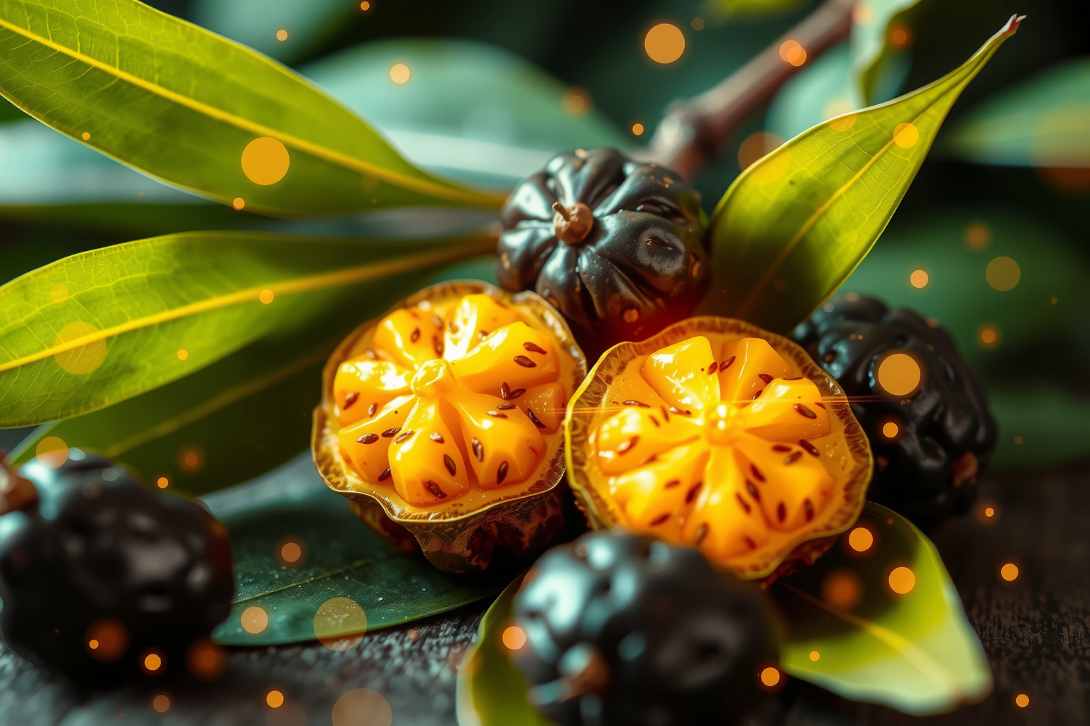 A noni gazdag antioxidánsokban, melyek semlegesítik a szabad gyököket.