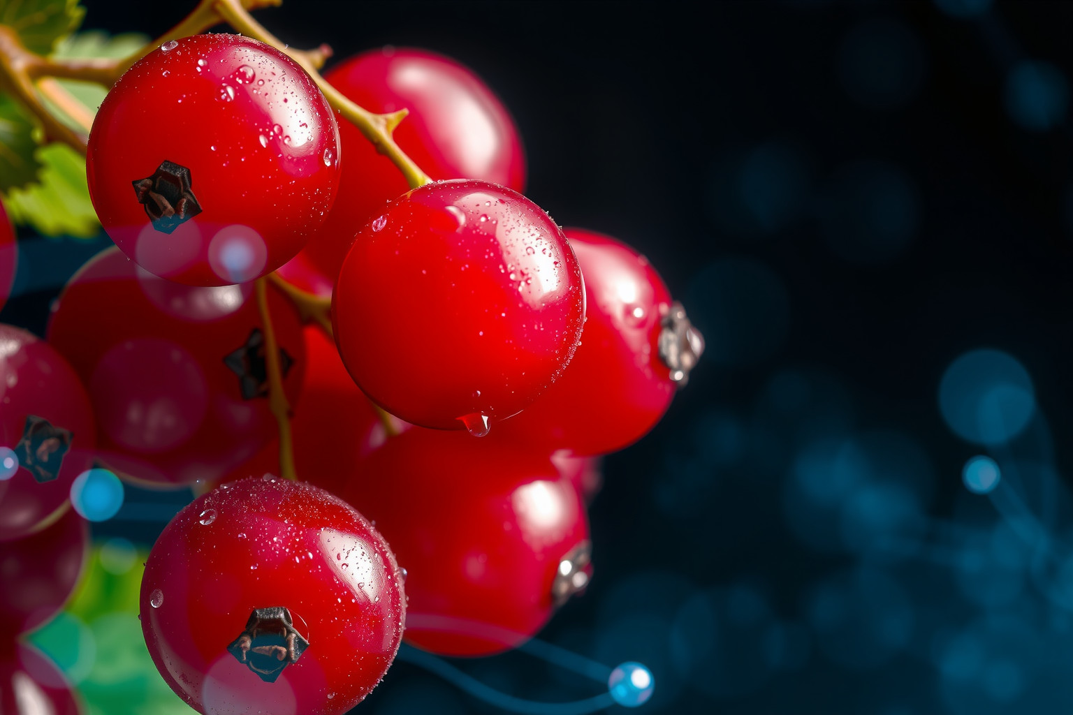 A piros ribizli erős antioxidáns, mely védi a sejteket.