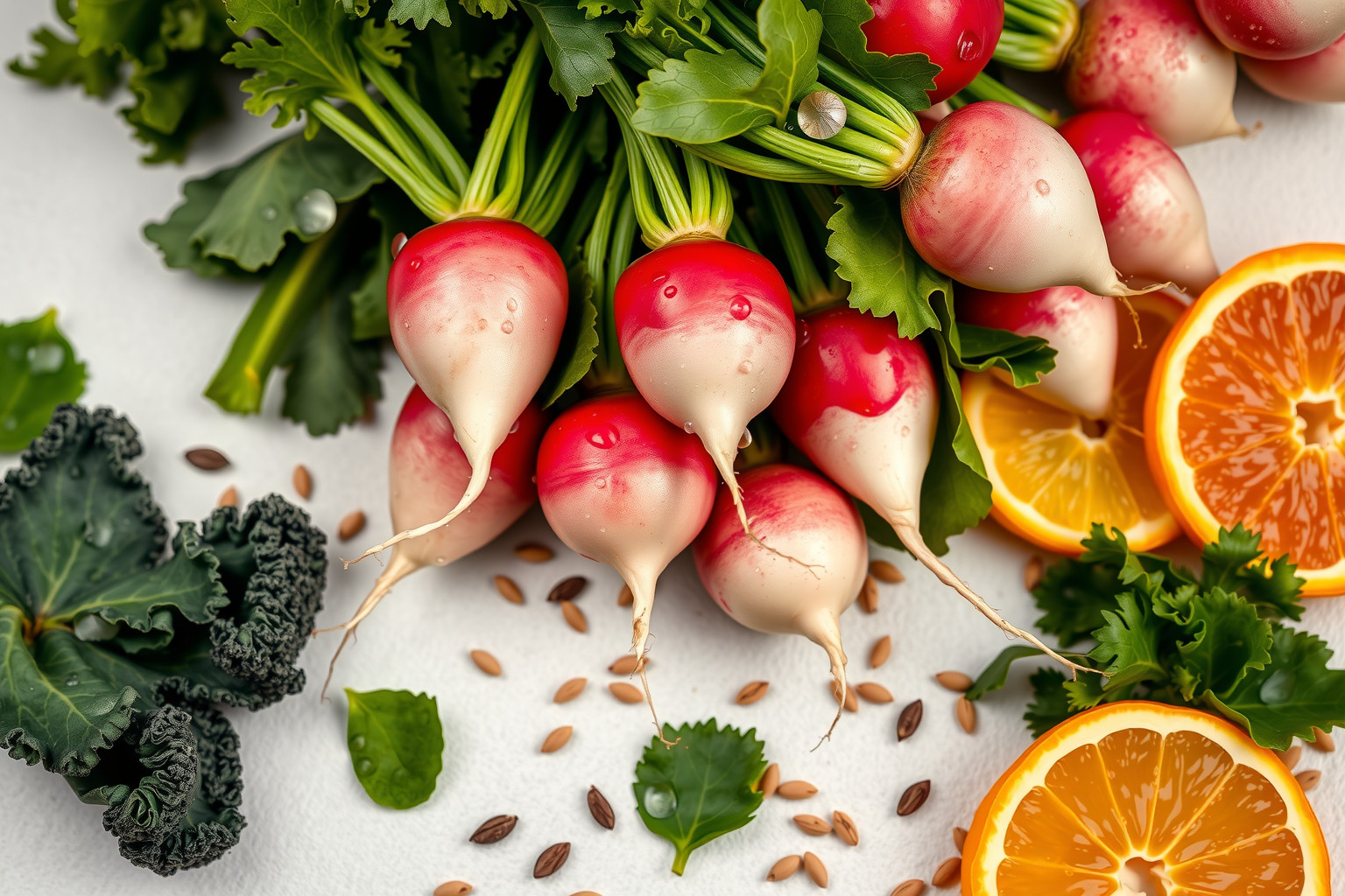 A retek gazdag C-vitaminban, támogatja az immunrendszert.