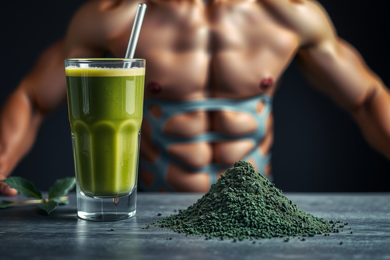 A spirulina hatékonyan csökkenti az izomgyulladást és károsodást.