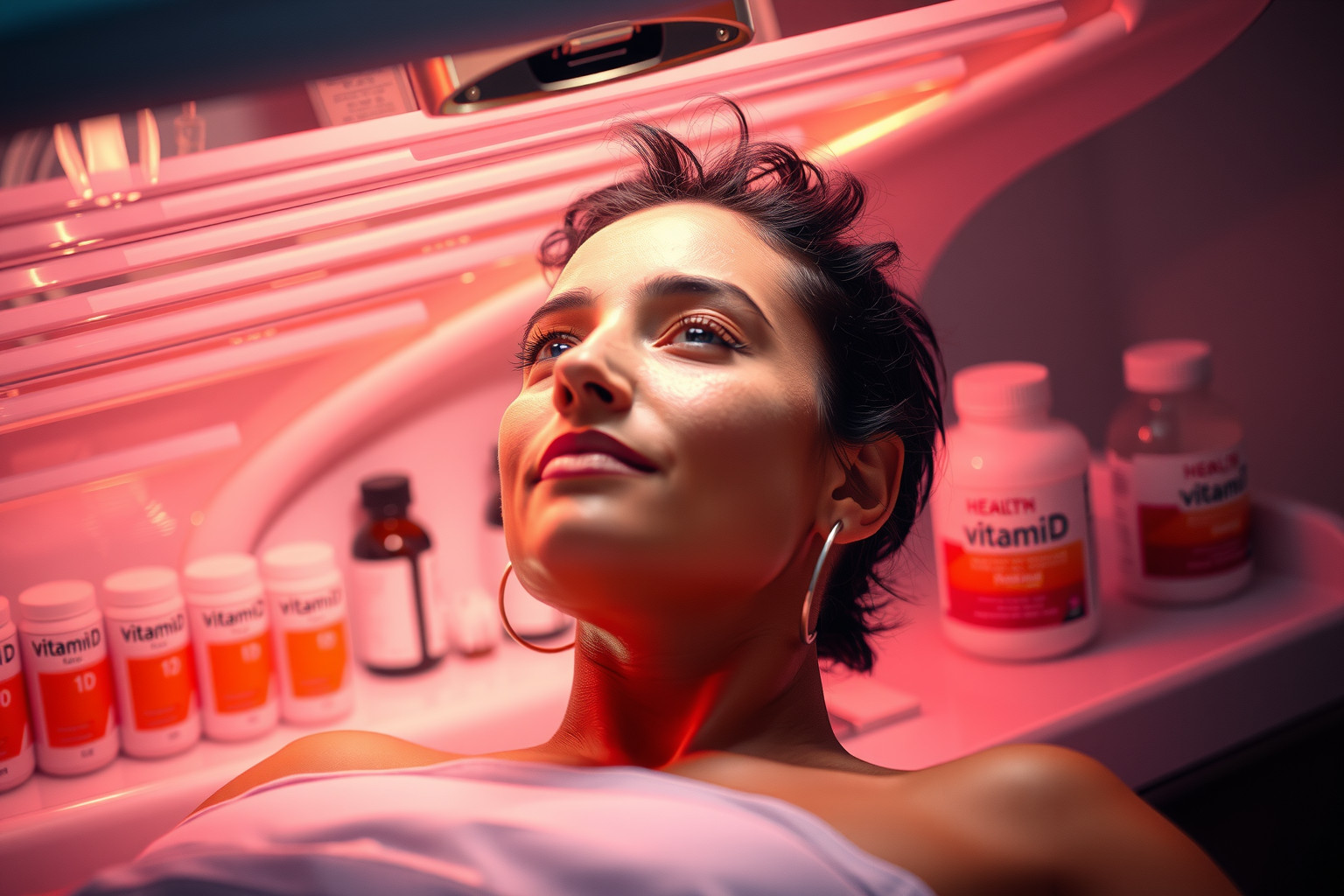 A szoláriumozás növelheti a D-vitamin szintet, de veszélyes.