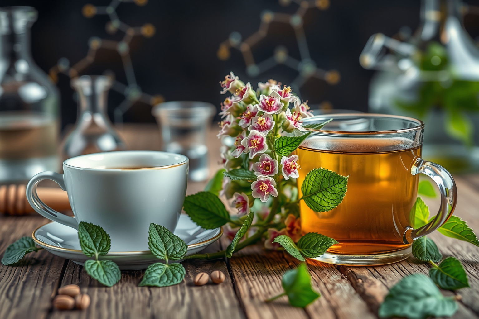 A szúrós gyöngyajak tea flavonoidokban és illóolajokban gazdag.