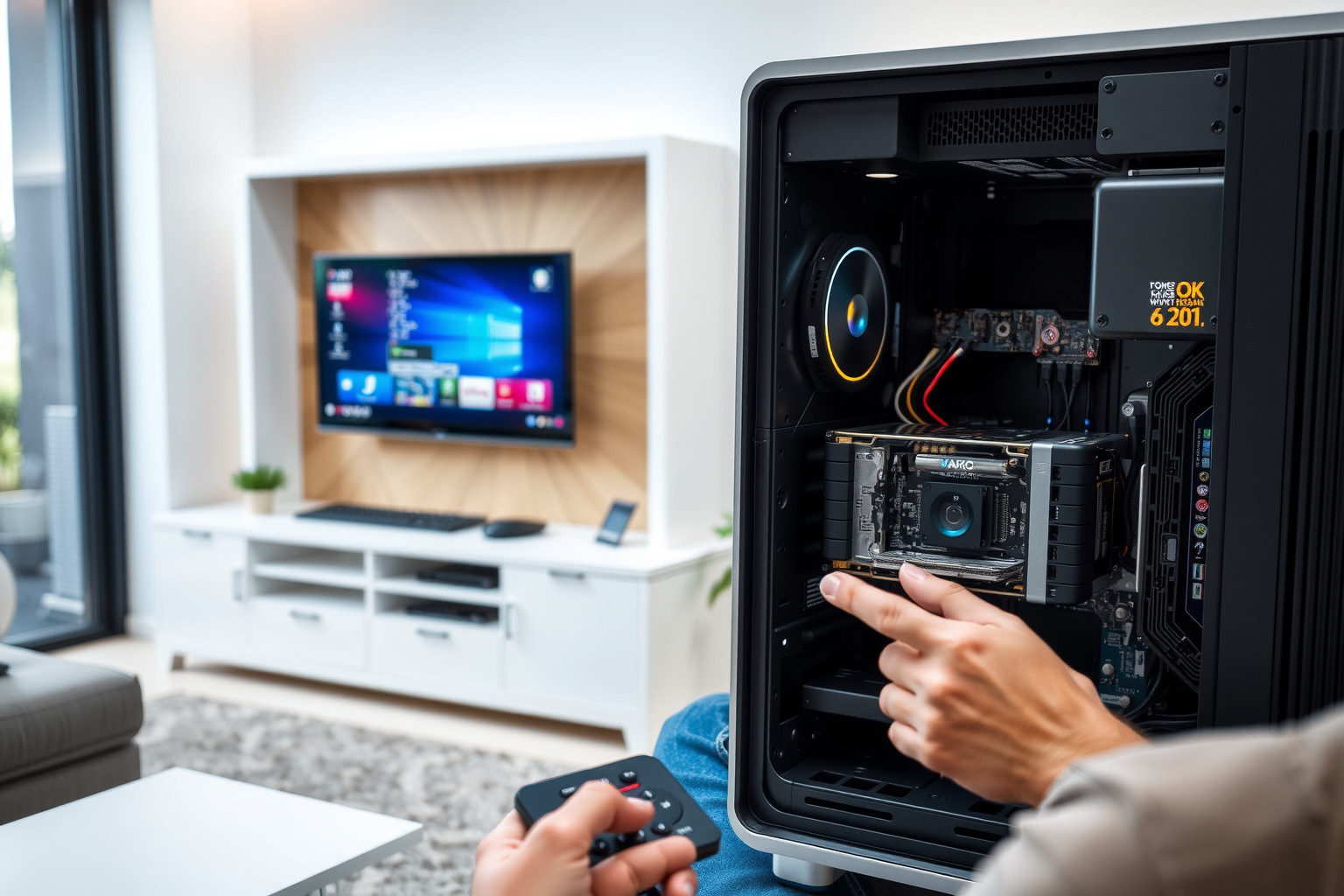 A TV tuner kártyák egyedi csatornaválasztást és felvételidőt tesznek lehetővé.