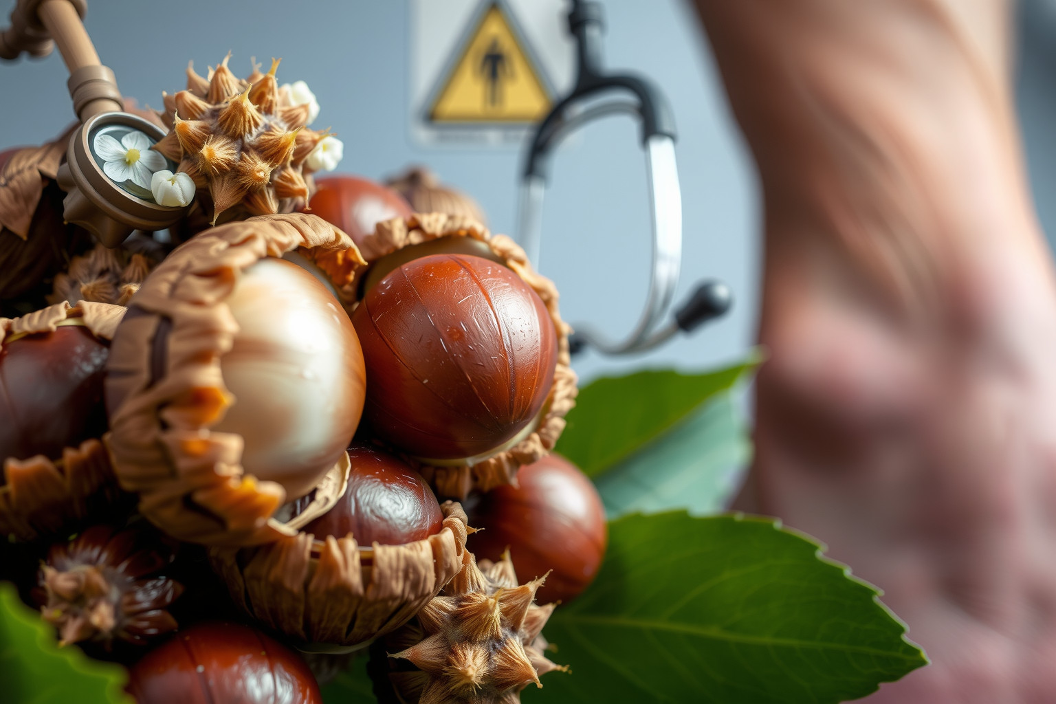 A vadgesztenye allergiás reakciókat és emésztési zavarokat okozhat.