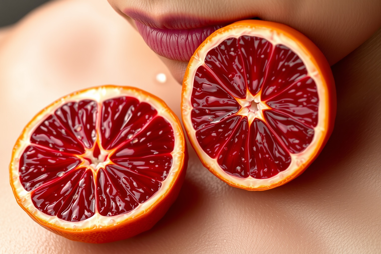 A vérnarancs gazdag antioxidánsai védik és táplálják a bőrt.