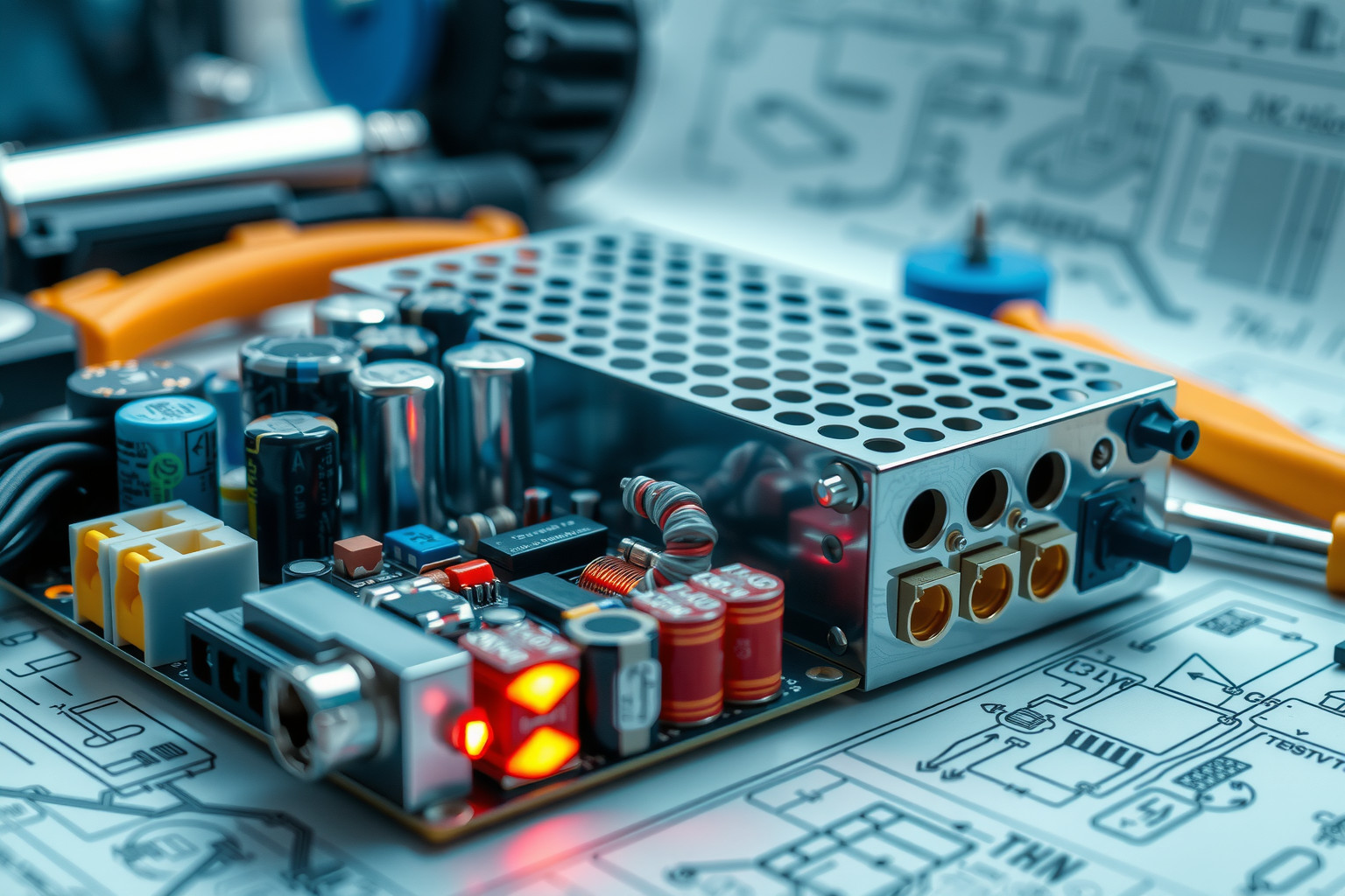 A vezérelt áram kulcsfontosságú a tápegységek feszültségstabilitásában.