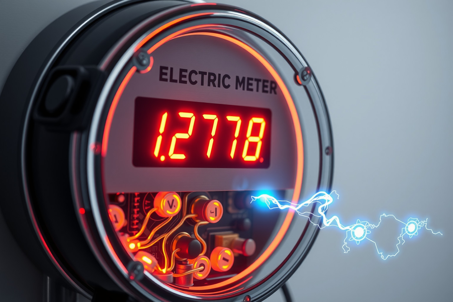 A villanyóra pontos mérései optimalizálják az energiagazdálkodást.