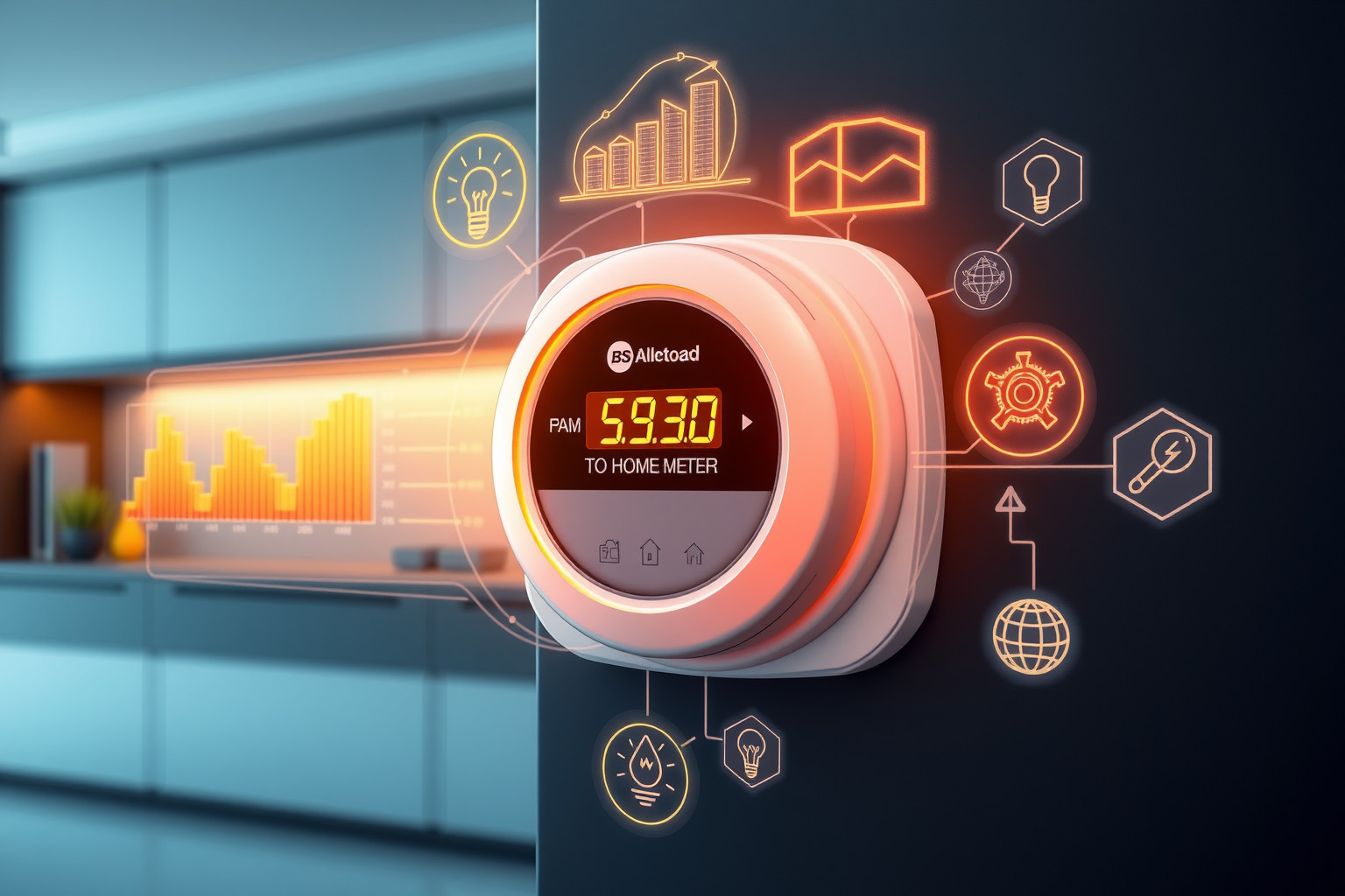 Az okos villanyórák elősegítik az energiahatékonyság növelését.