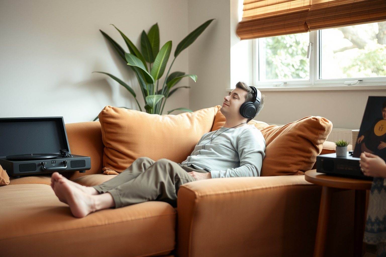 A zene csökkenti a kortizolszintet, elősegítve a relaxációt.