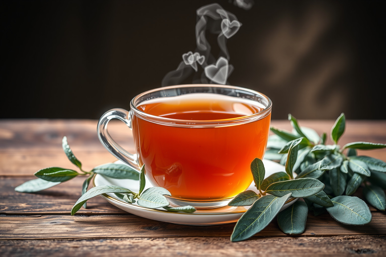 A zsálya tea segít csökkenteni a vérnyomást és gyulladást.
