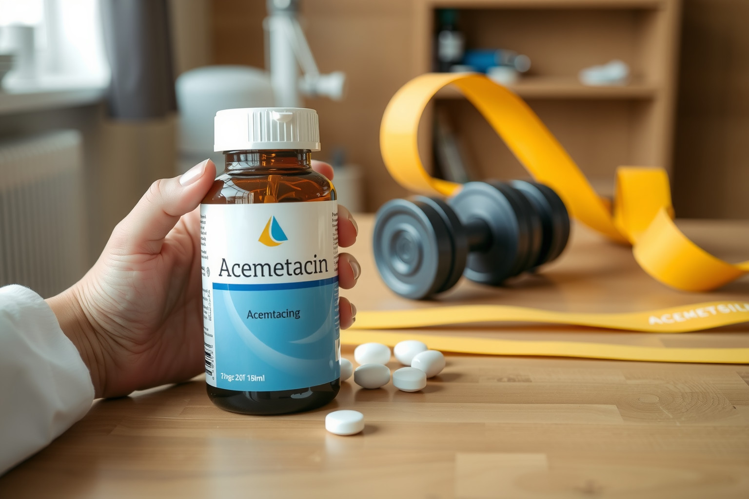 Az Acemetacin fokozza a fizioterápia gyulladáscsökkentő hatását.