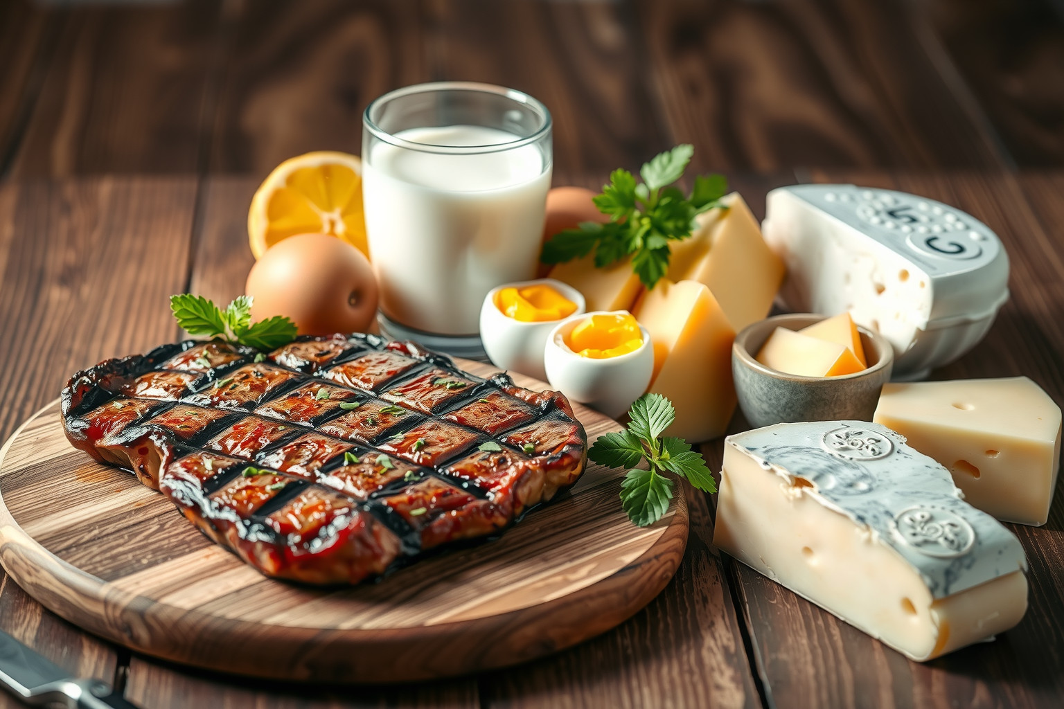 A tejtermékek magas biológiai értékű fehérjét biztosítanak az izmoknak.