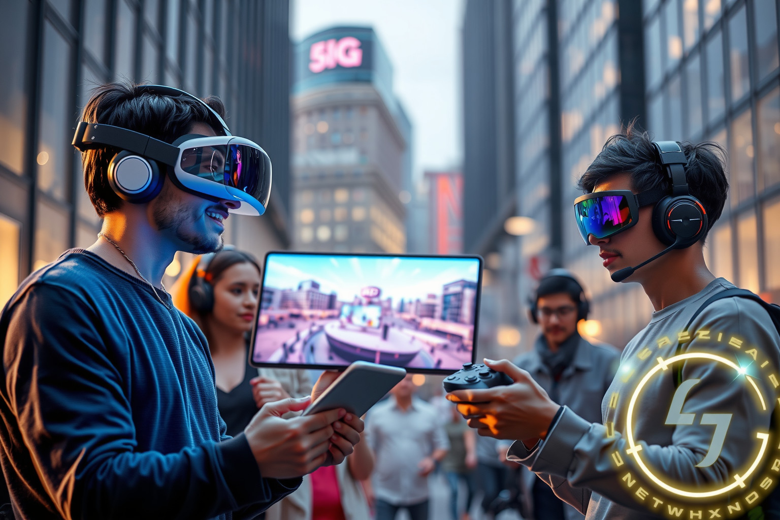 Az 5G forradalmasítja a játékokat és VR élményeket.