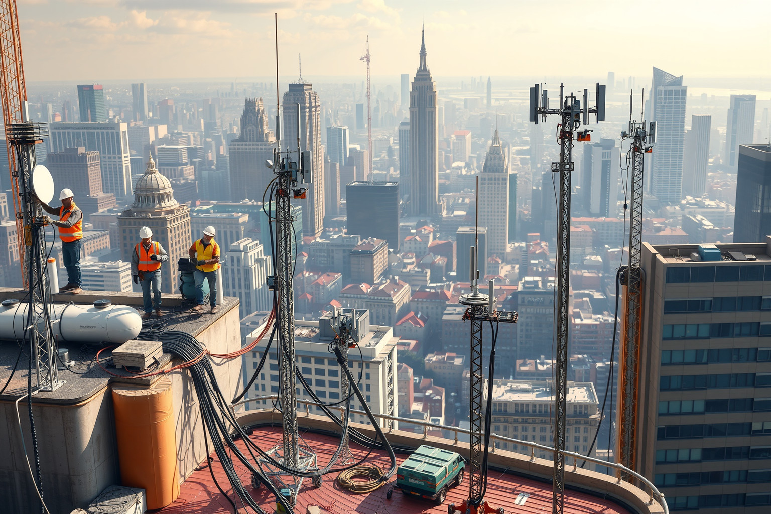 Az 5G hálózatok kiépítése magas beruházási és technikai kihívásokat jelent.