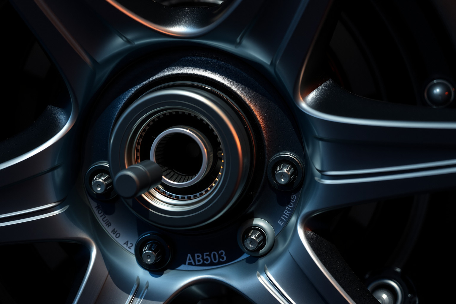 Az ABS szenzorok mágneses impulzusokkal mérik a kerékfordulatot.