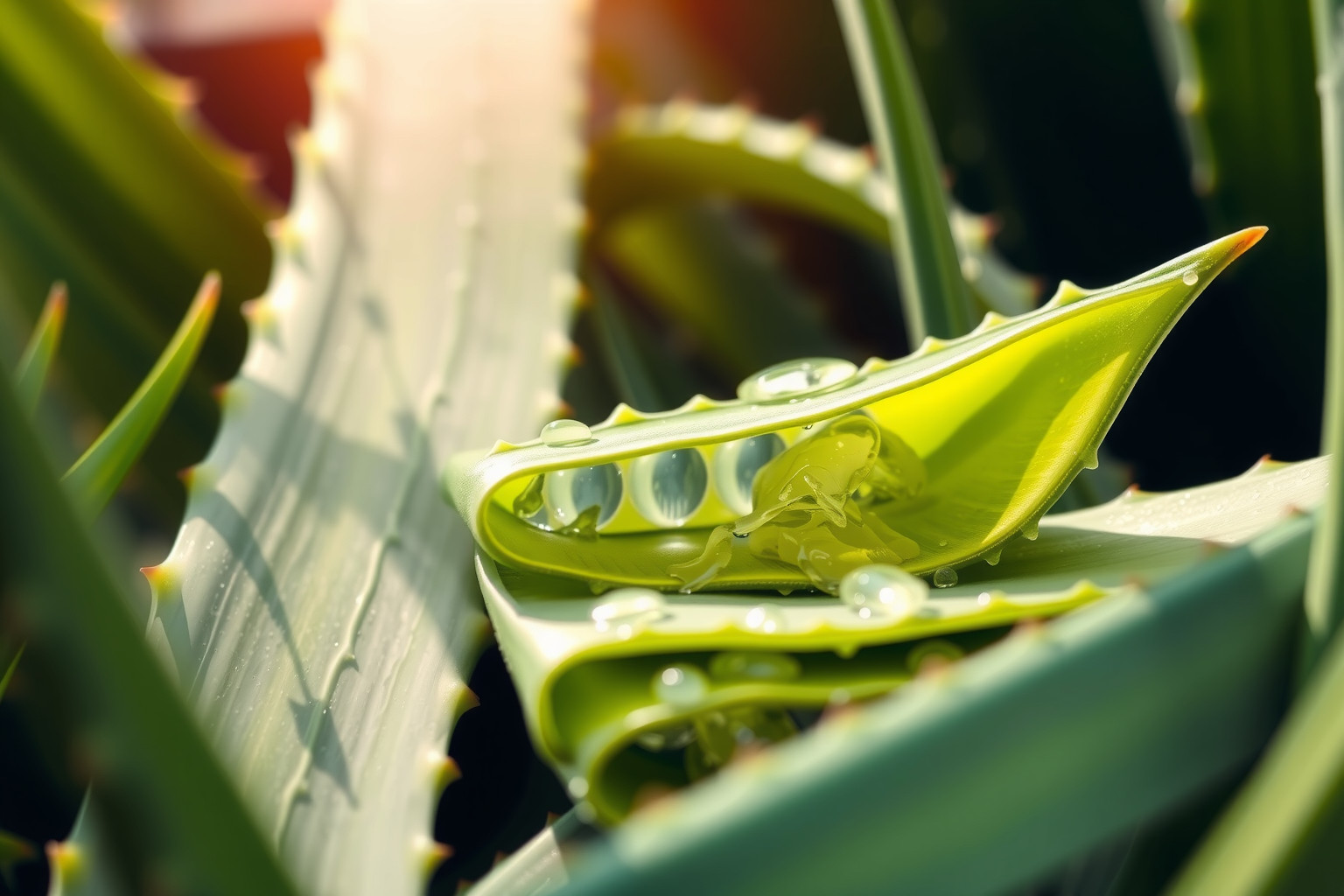 Az aloe vera csökkenti a sejtkárosodást antioxidáns hatásával.