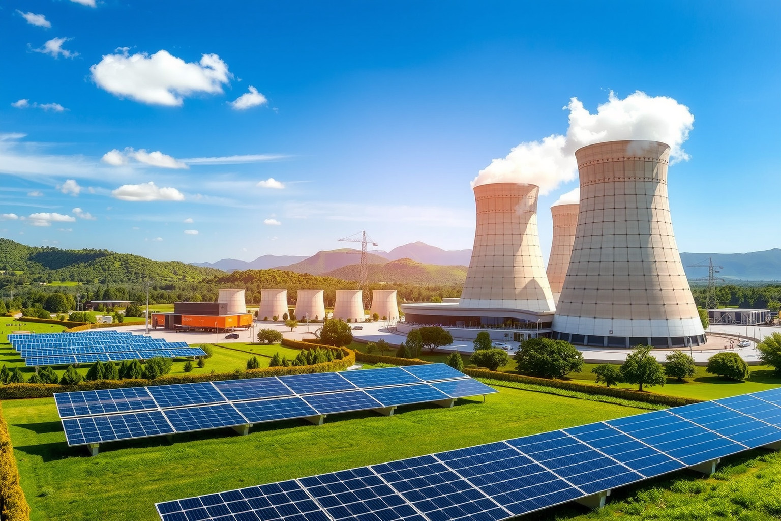 Az atomerőművek jelentősen csökkentik az üvegházhatású gázkibocsátást.