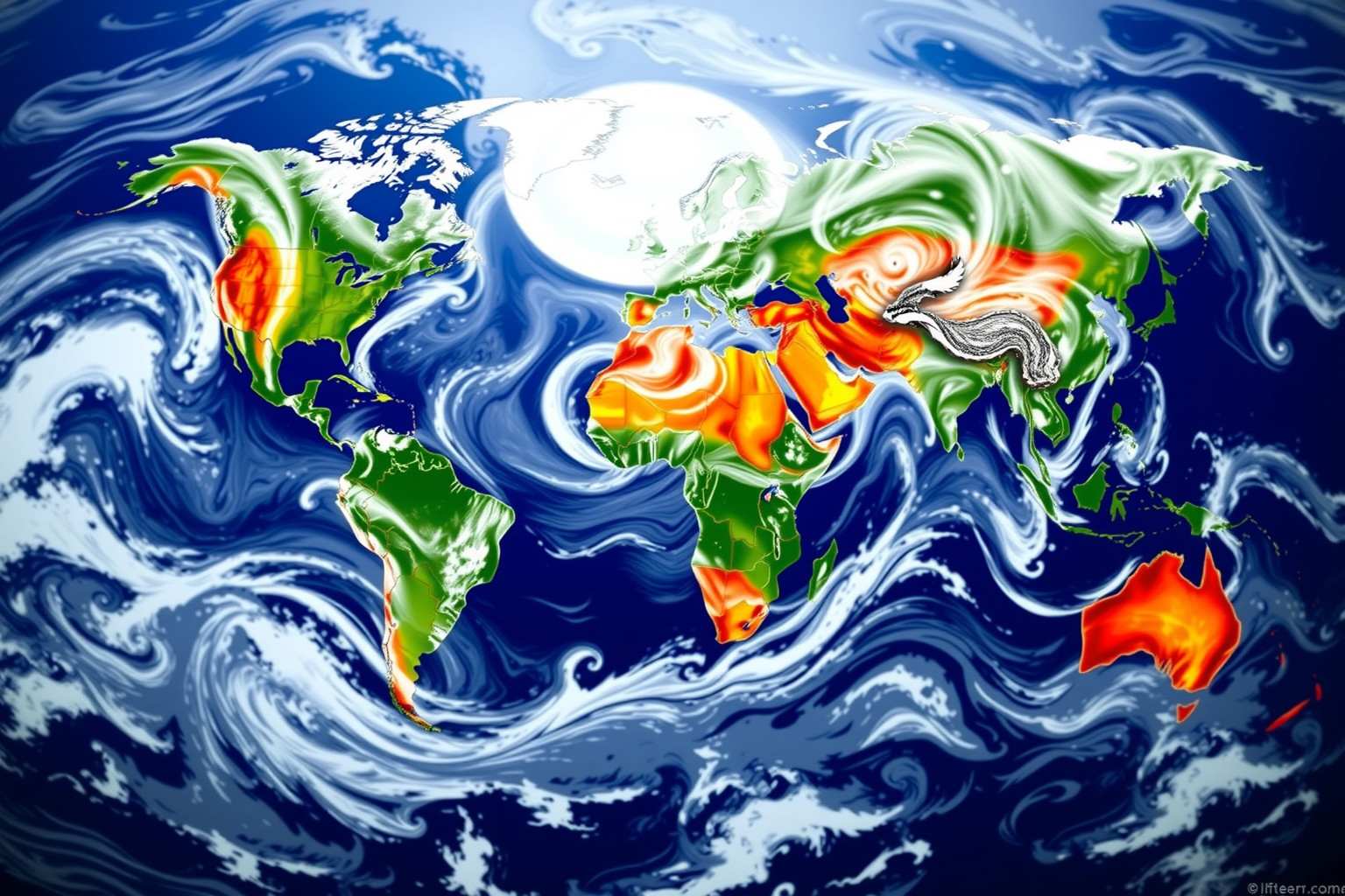Az El Niño globális időjárási anomáliákat okoz különböző régiókban.