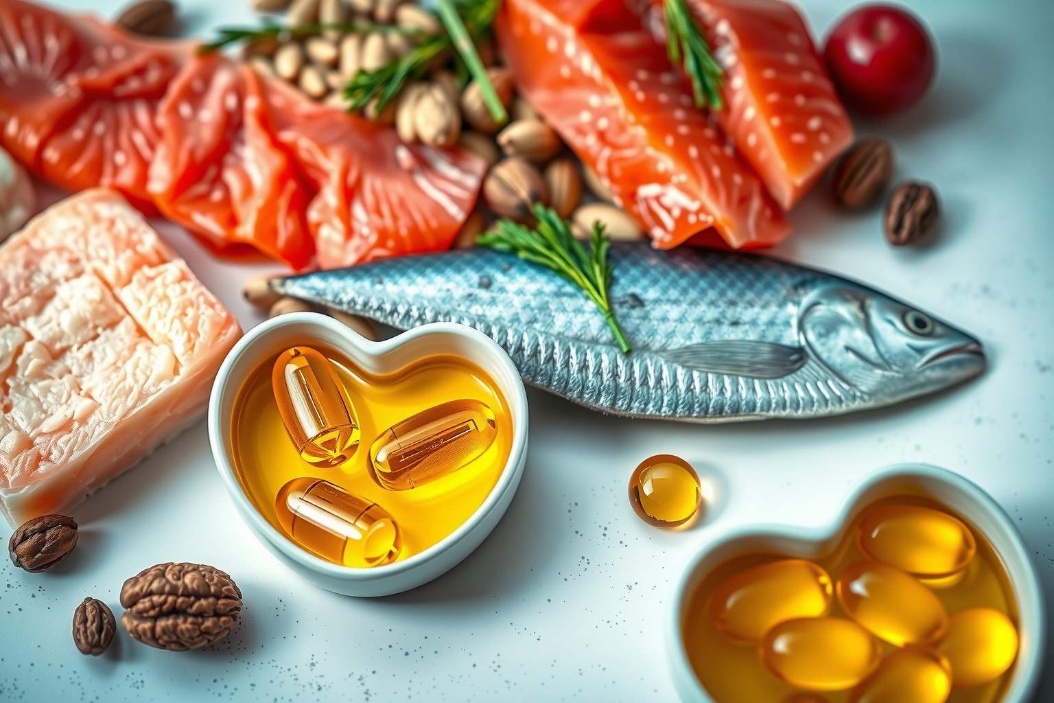 Az optimális omega-3/omega-6 arány csökkenti a szívbetegségek kockázatát.