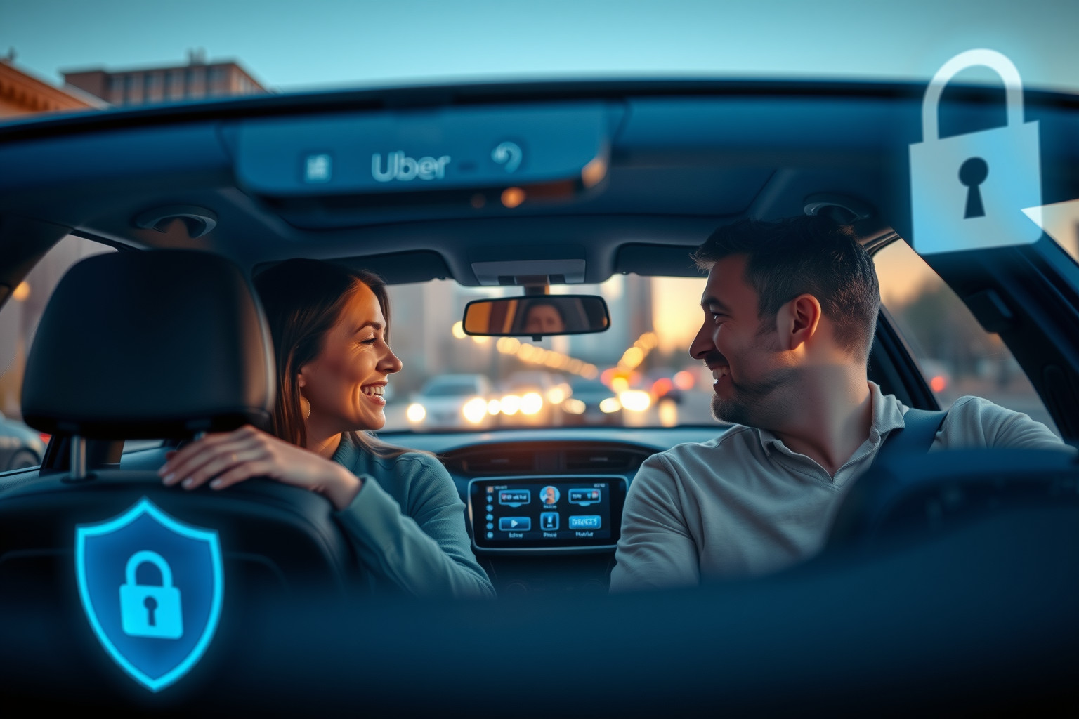 Az Uber valós idejű GPS-követéssel növeli a felhasználók biztonságát.