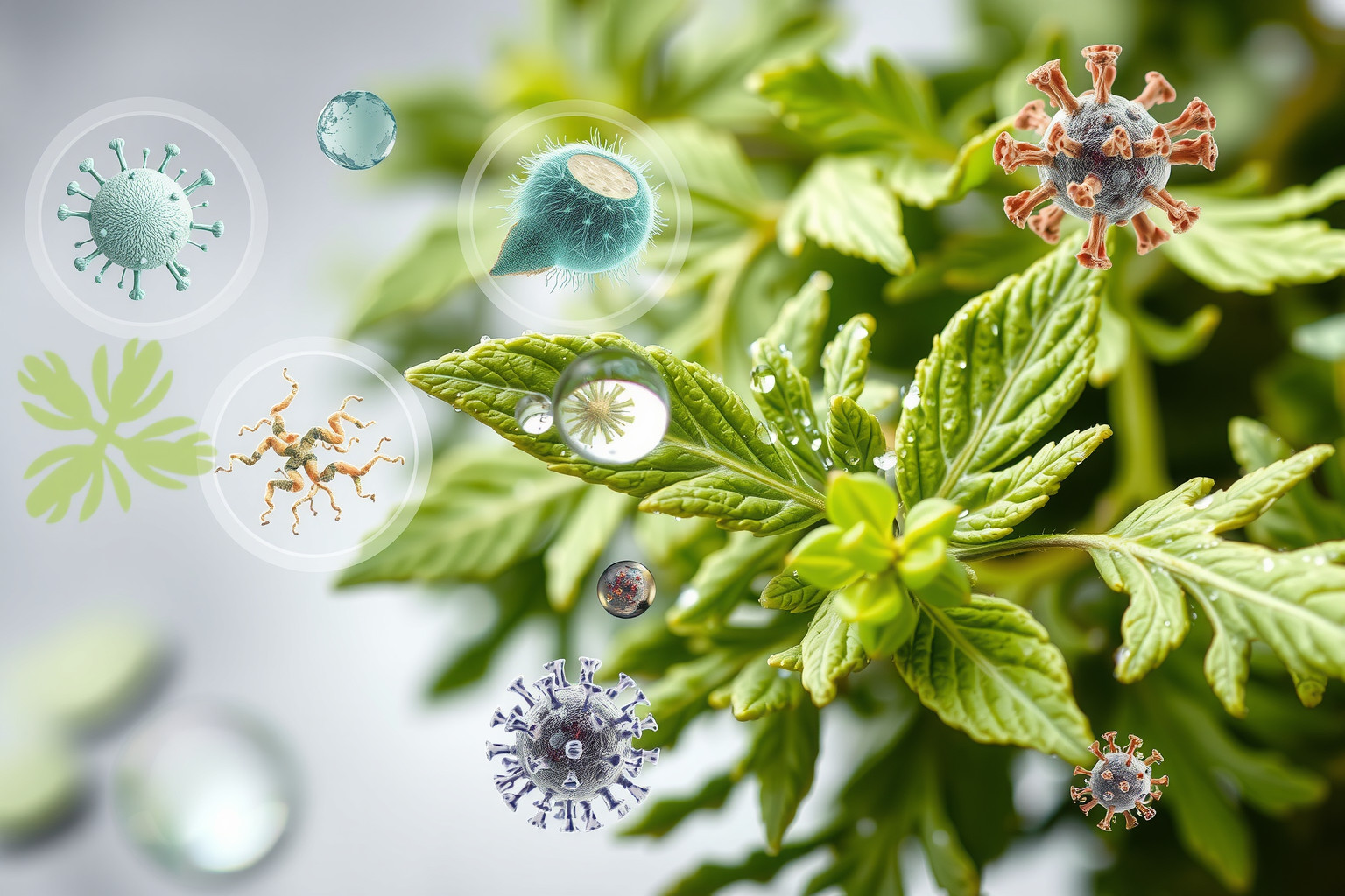 Az üröm hatékonyan gátolja baktériumok, vírusok és gombák szaporodását.