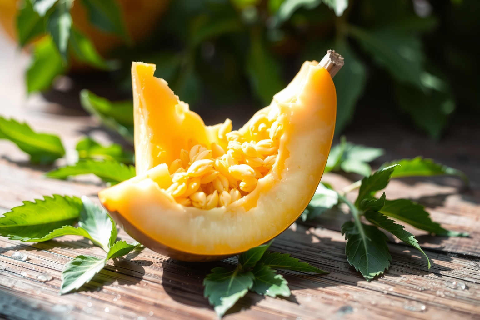 A bio sárgadinnye vegyszermentesen támogatja a szervezet hidratáltságát.