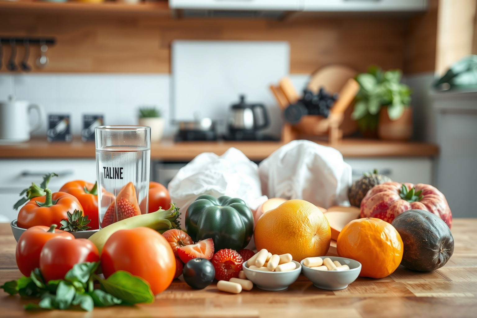 A változatos étrend biztosítja a vitaminok optimális felszívódását.
