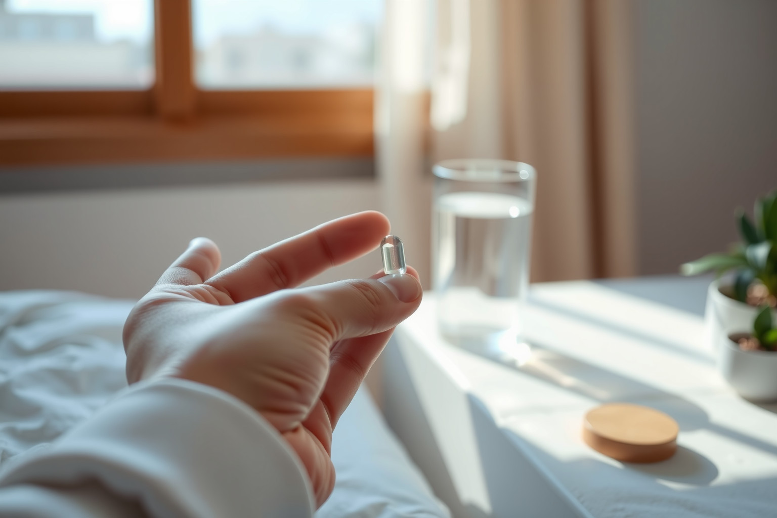 A GABA kapszulát lefekvés előtt, 250-500 mg között ajánlott szedni.