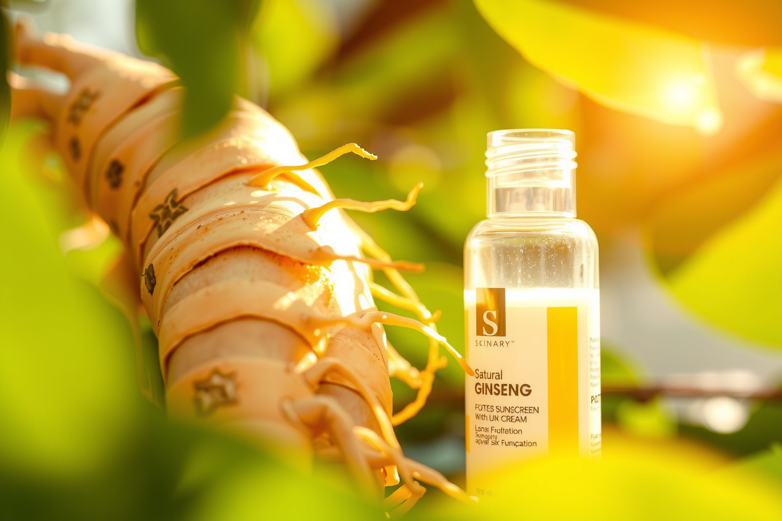 A ginzeng antioxidánsai hatékonyan védik a bőrt UV ellen.