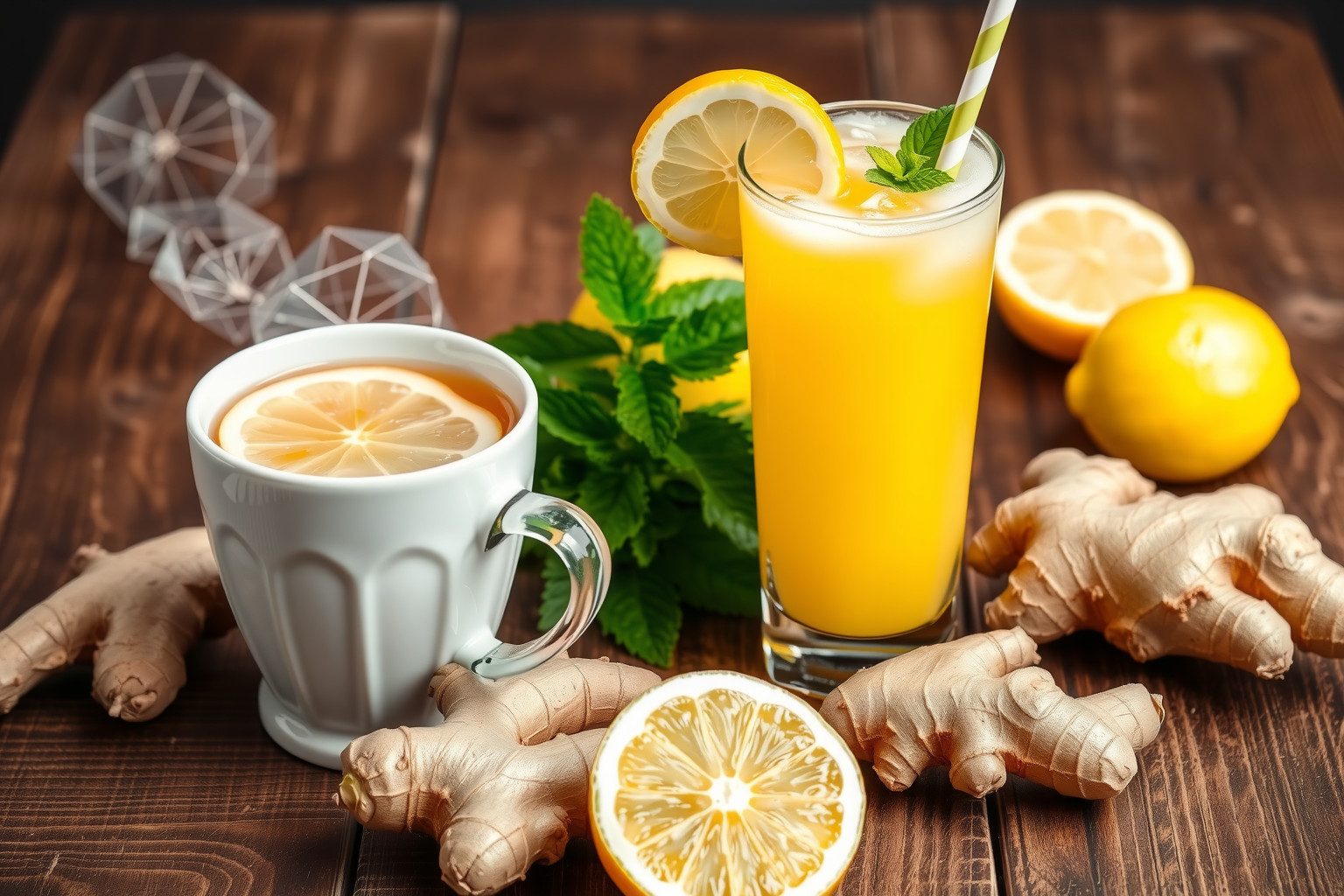 A gyömbéres tea erősíti az immunrendszert és élénkít.