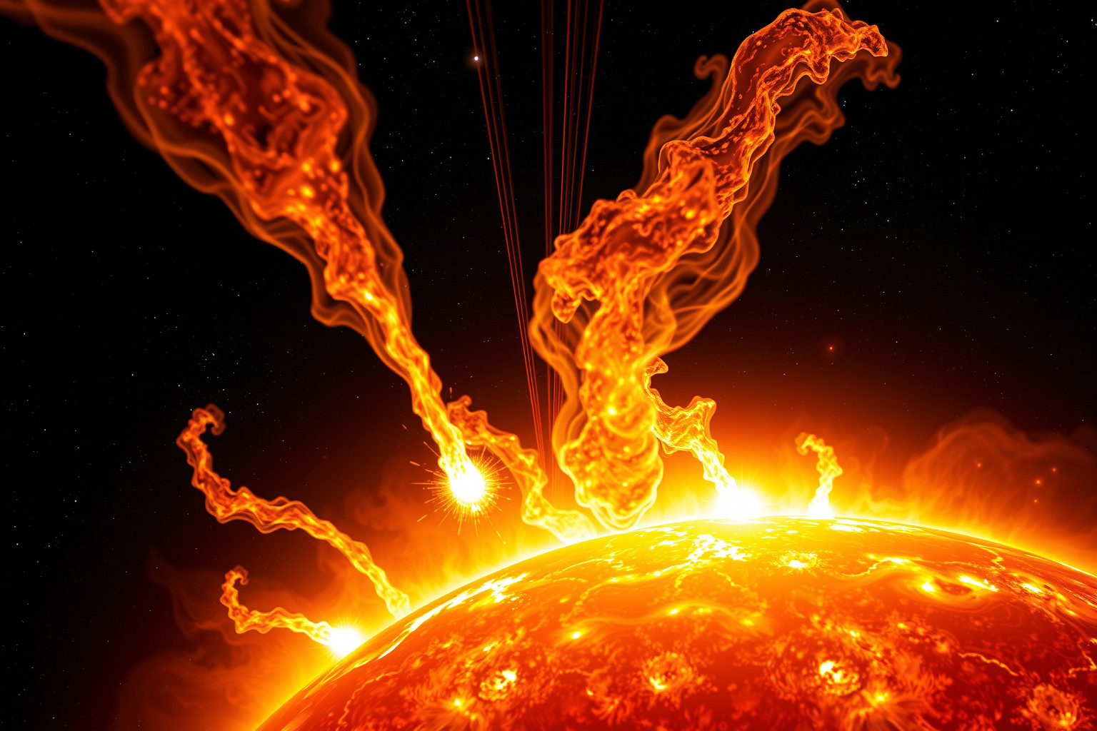 A koronakidobódások súlyos geomágneses vihart és kommunikációs zavarokat okoznak.