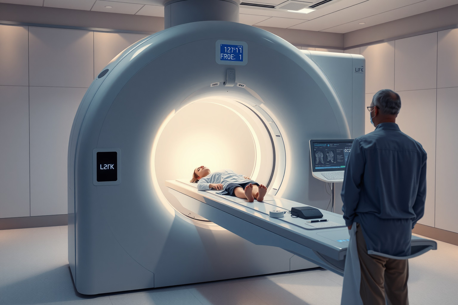 Az MRI mágneses tér segítségével térképezi az emberi testet.