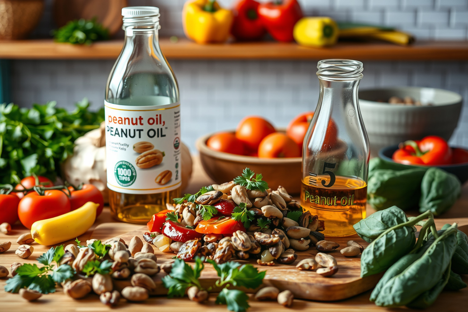 A mogyoróolaj gazdag E-vitaminban, ízletes és egészséges alapanyag.