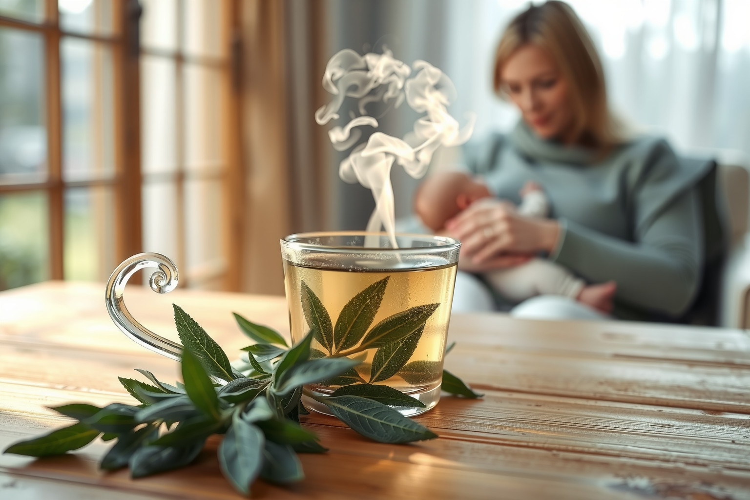 Terhesség alatt a zsálya tea fogyasztása kerülendő a méhösszehúzódás miatt.