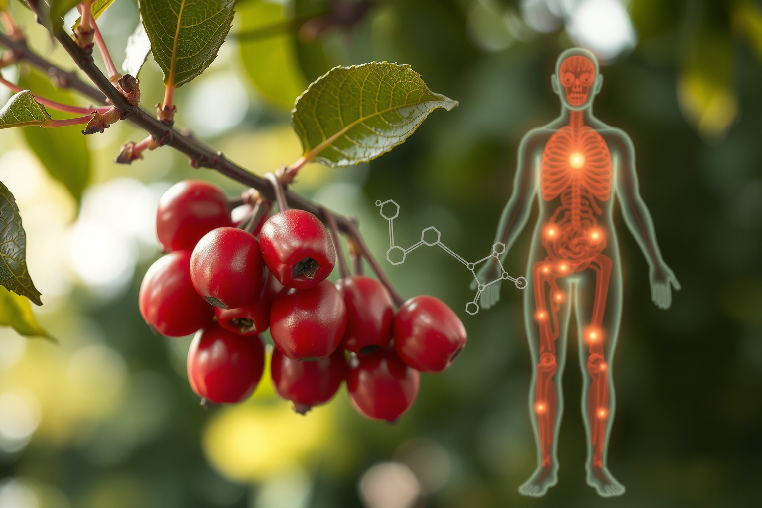 A barátcserje serkenti a progeszteron termelést a hormonháztartásban.