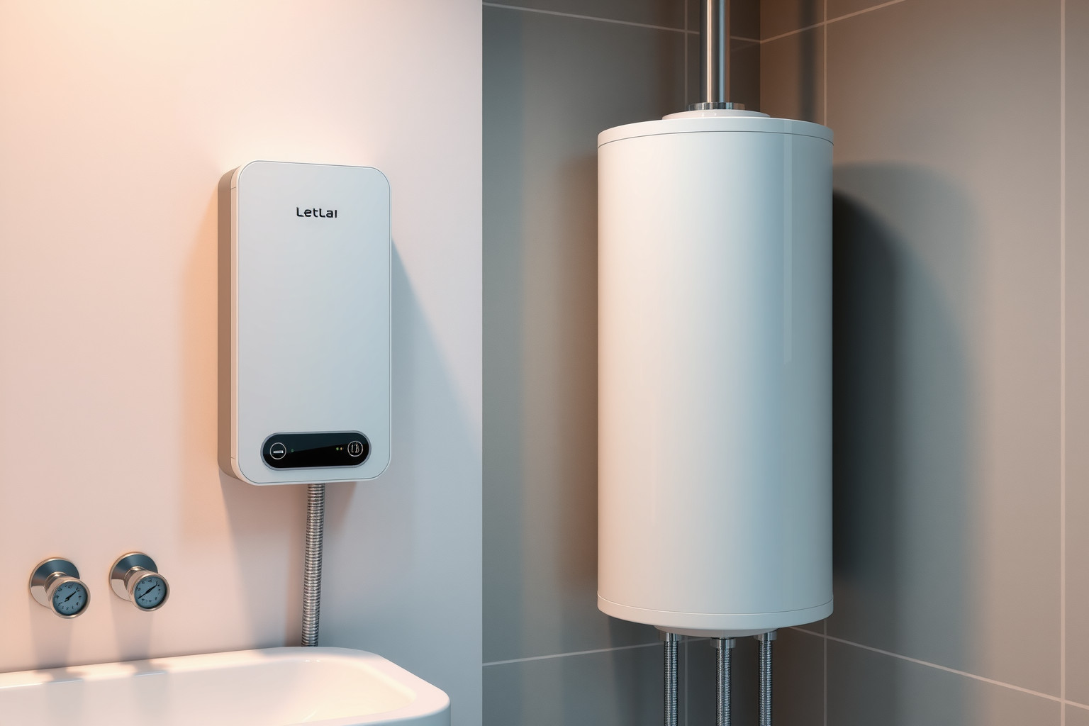 Az átfolyós bojler energiatakarékos, míg a tárolós gyors.