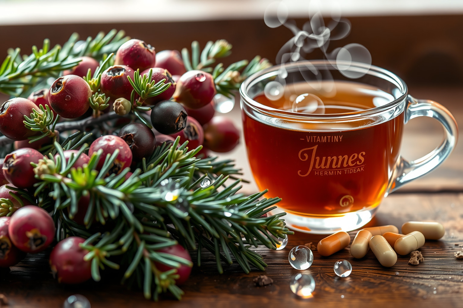 A borókabogyó tea gazdag C-vitaminban, káliumban és terpénekben.