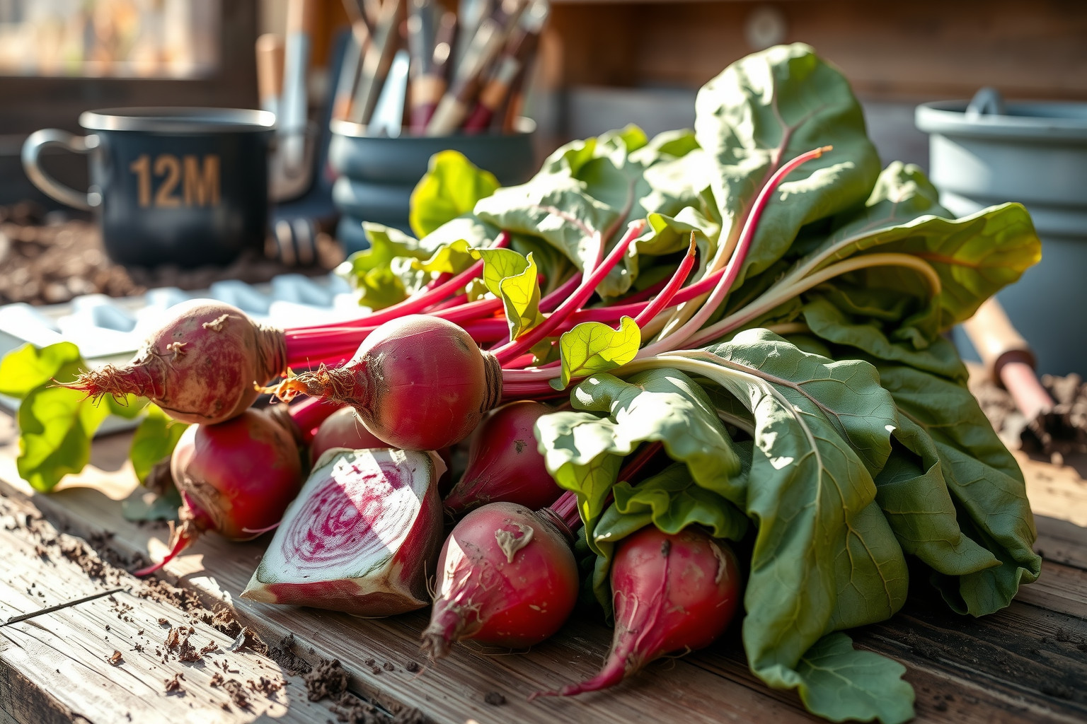 A cékla otthoni termesztése tápanyagban gazdag, egészséges választás.