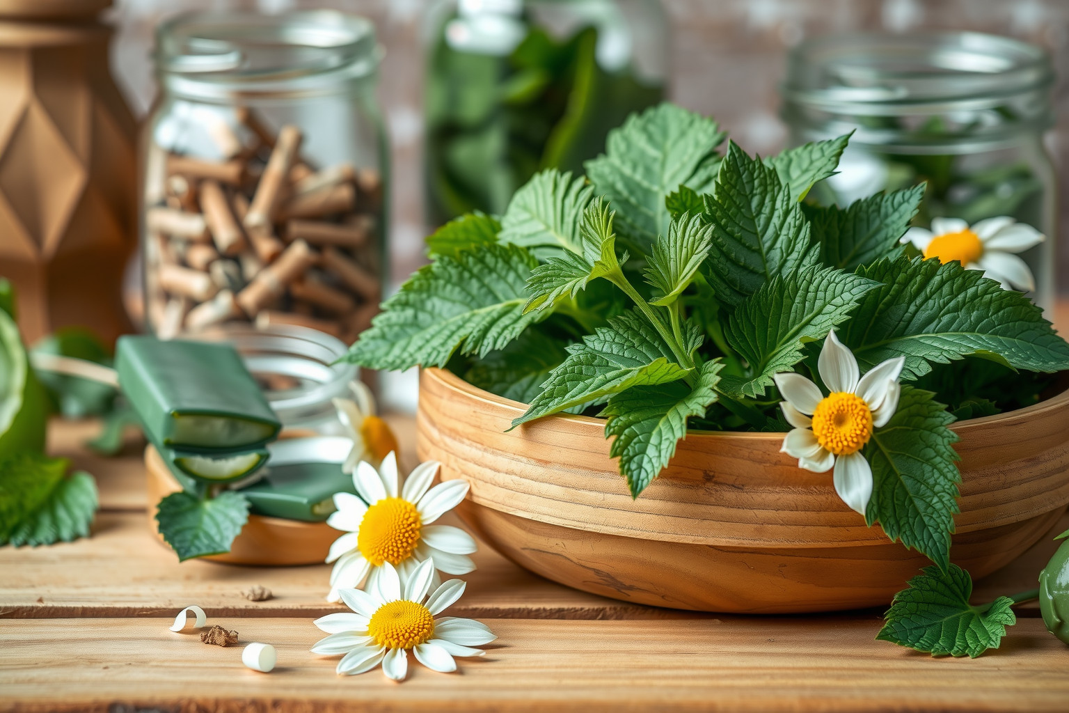 A csalán gyulladáscsökkentő hatása segíti a bőr regenerálódását.