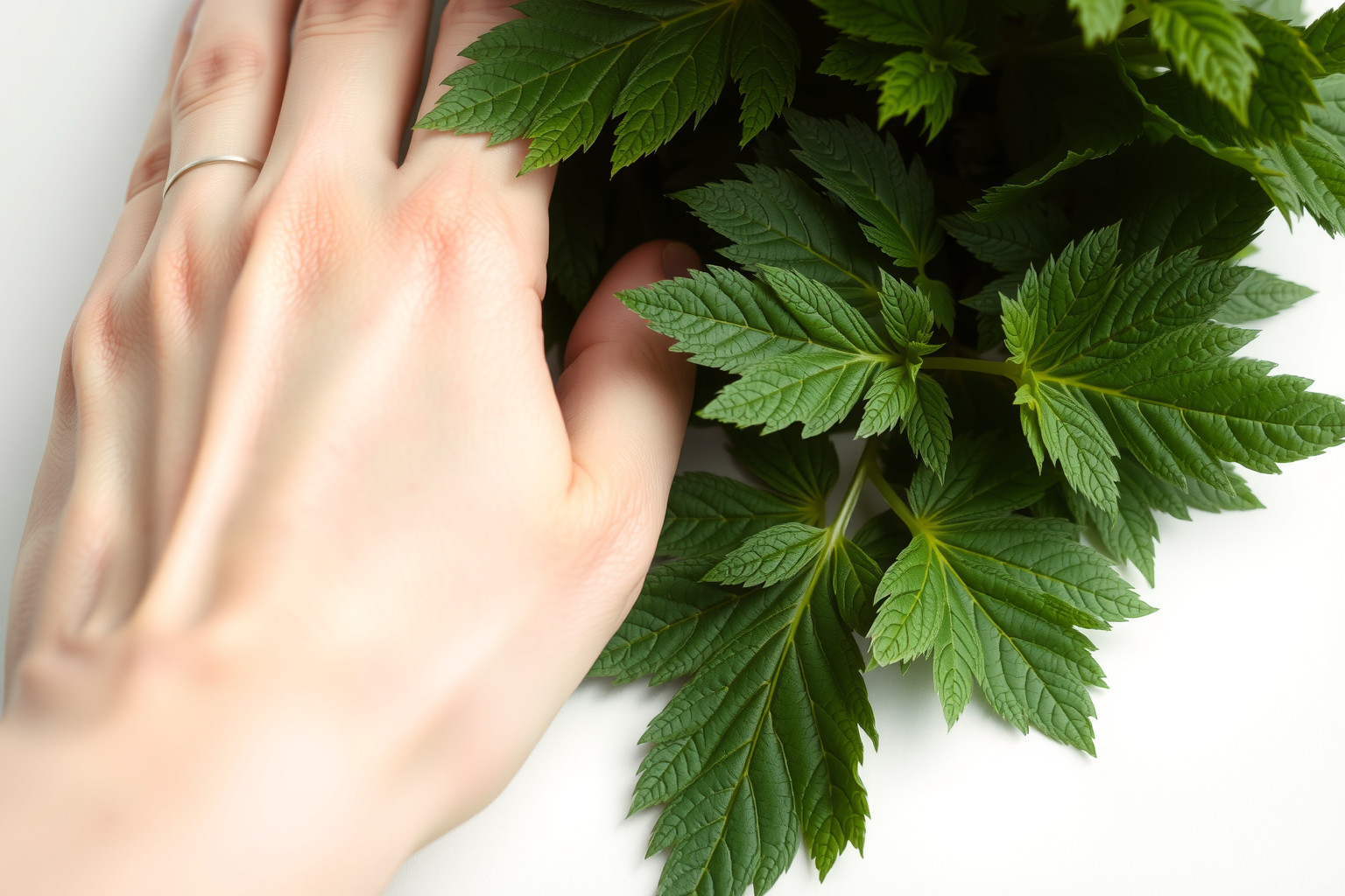 A csalán allergiát és bőrpirosodást is okozhat érzékenyeknél.