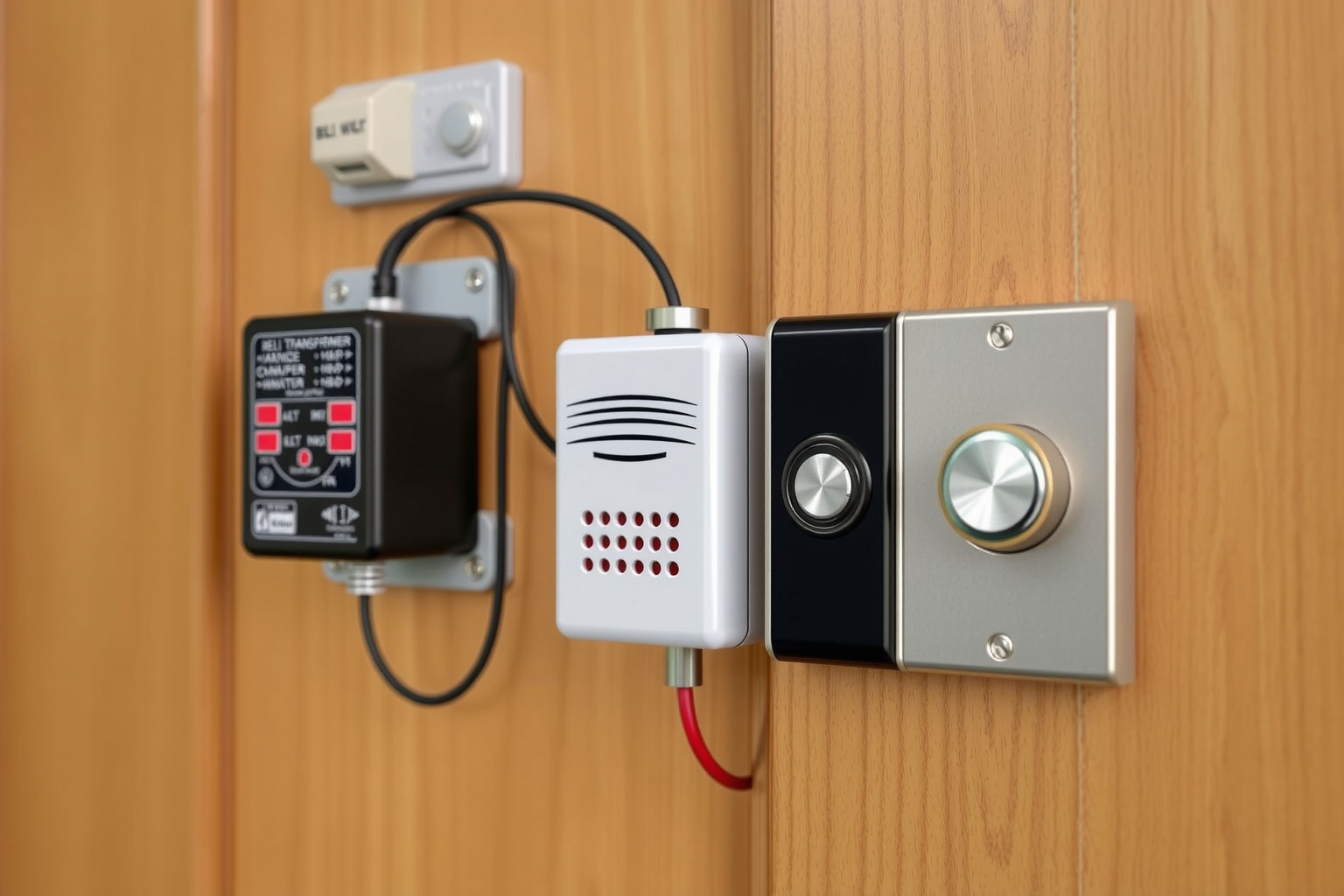 Csengő transzformátorok biztosítják a biztonságos feszültségszintet csengőkhöz.