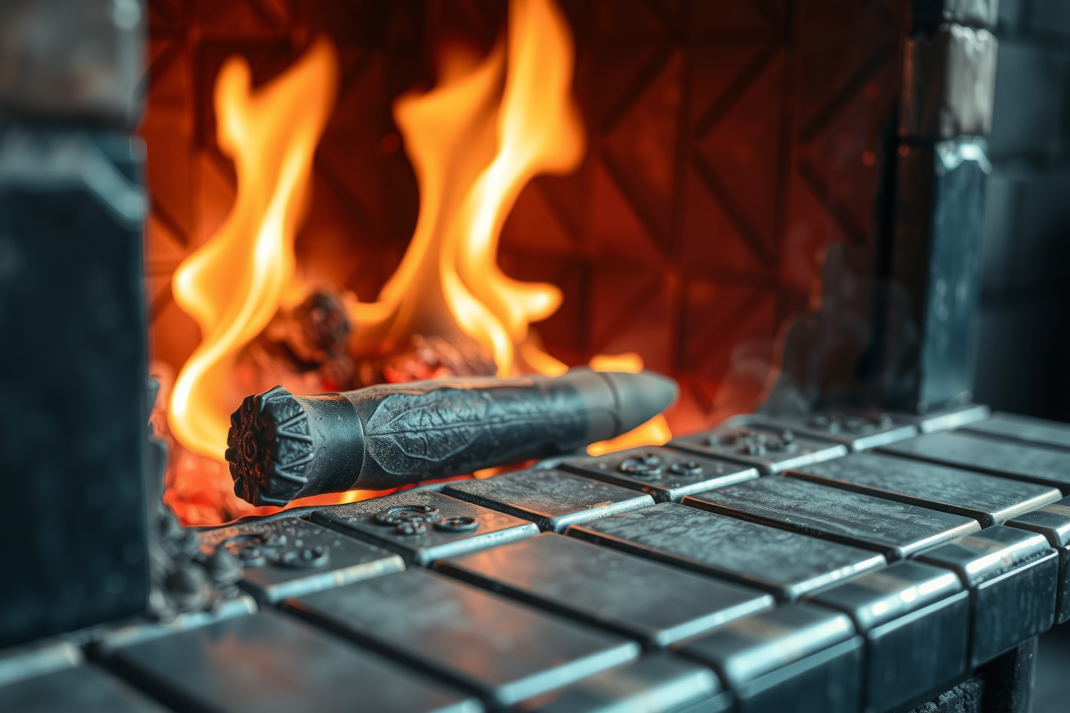 A cserépkályha lassan tárolja és egyenletesen adja le a hőt.