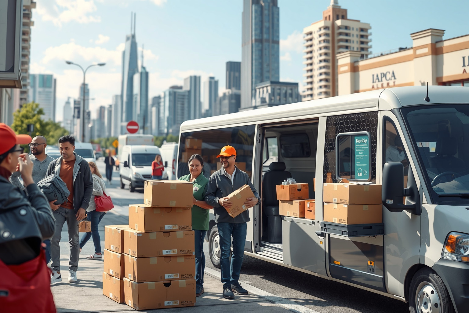 A csomagpontok csökkentik a kiszállítási időt és költségeket.