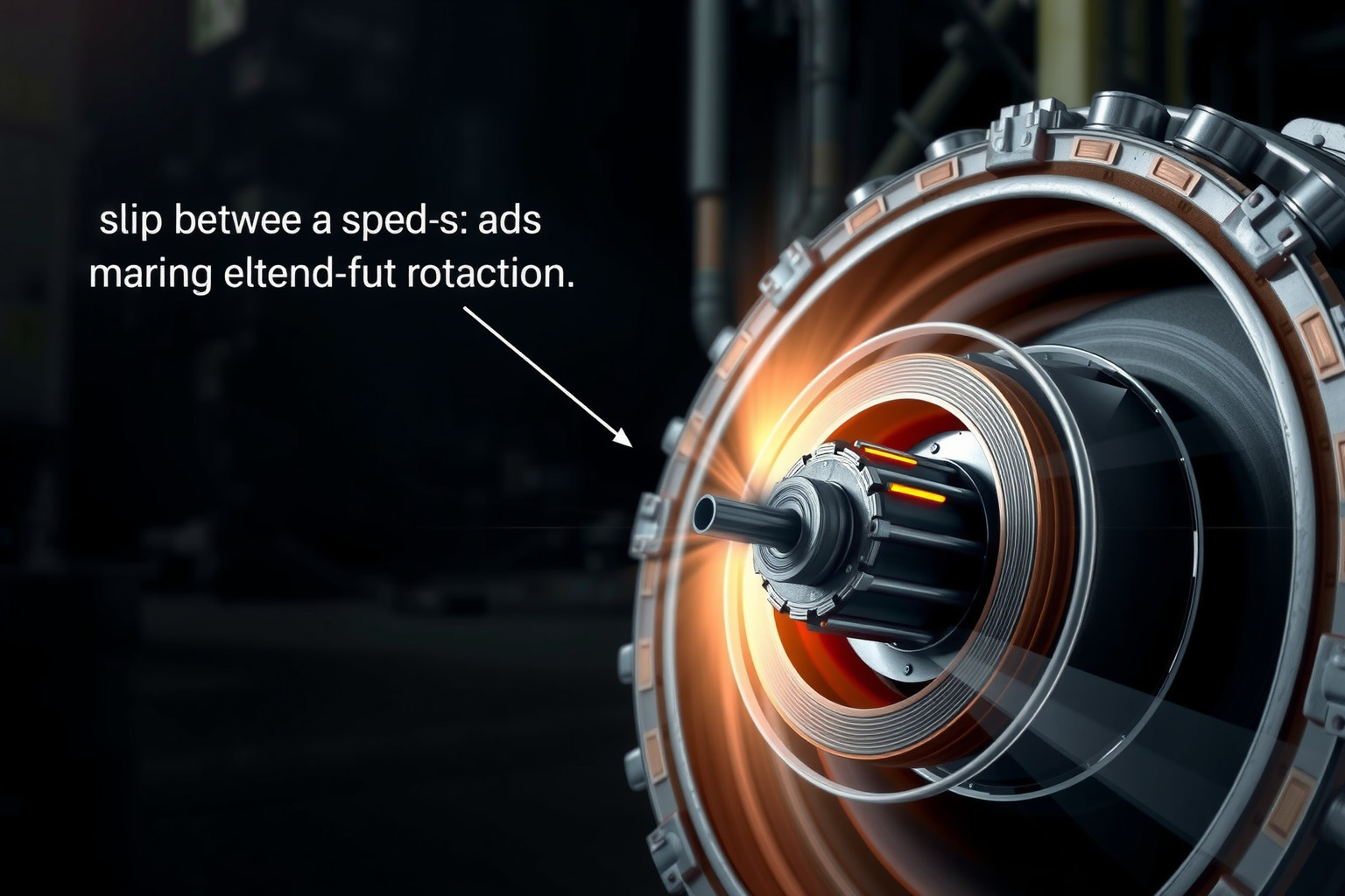 A csúszás biztosítja az aszinkron motor forgatónyomatékát.