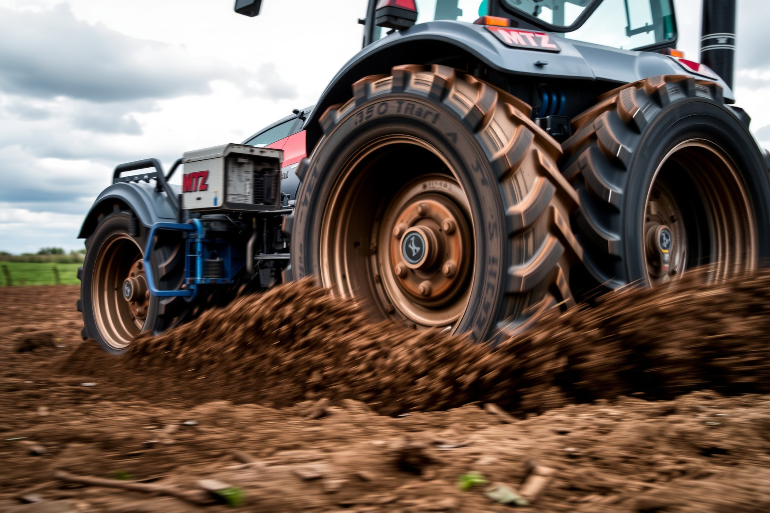 A traktorok csúszása jelentős üzemanyag-pazarláshoz vezethet.