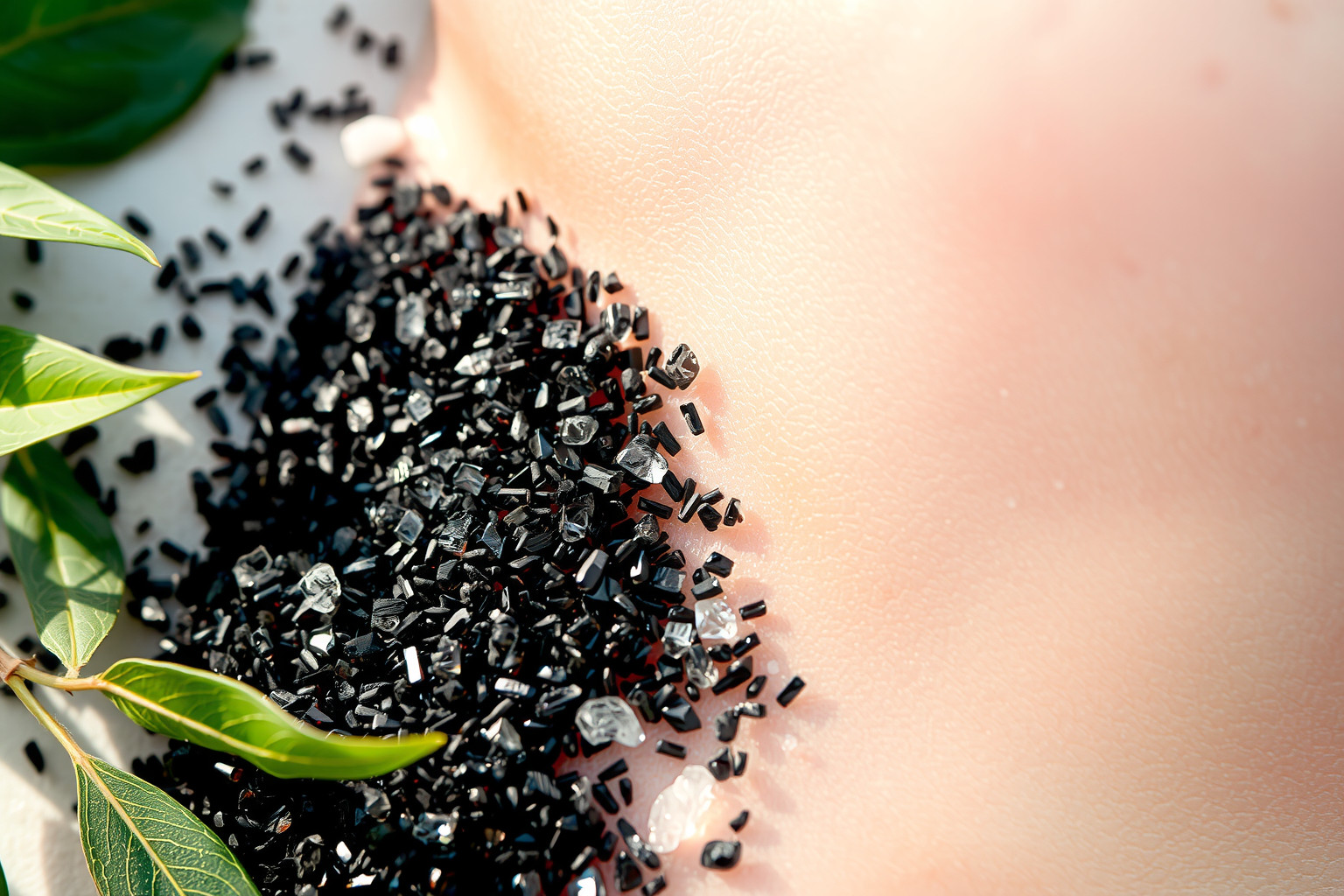 A fekete só segít csökkenteni a bőr gyulladását és öregedését.