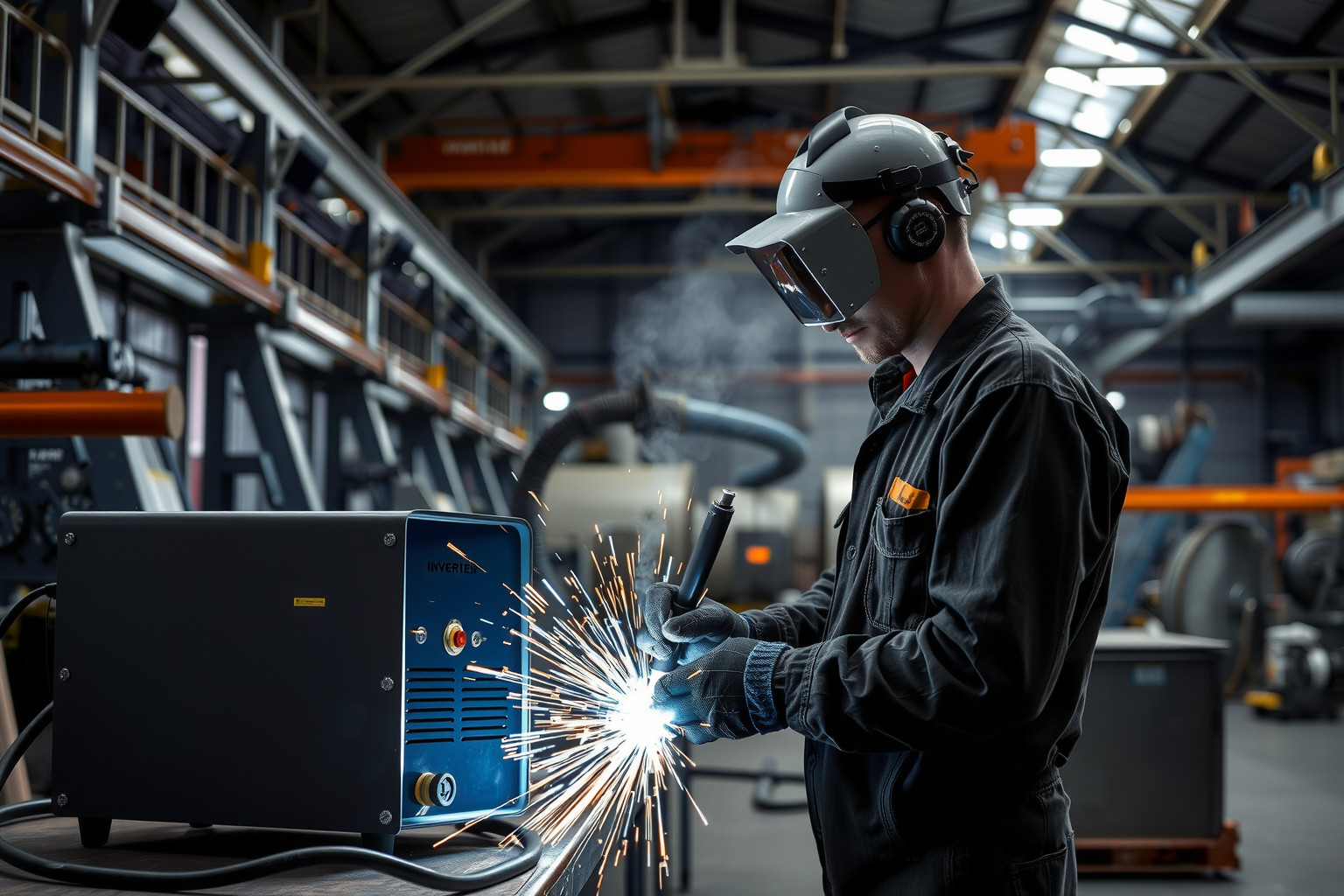 A hegesztő inverterek növelik az ipari hegesztés hatékonyságát.
